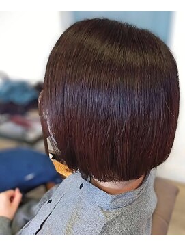 ヘアアトリエ ナイン(hair atelier nine) メルティーカラー/似合わせカット/ウェーブミディアム/福島市