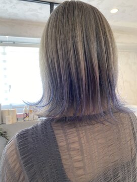 プルメリアドット(Plumeria.) 紫陽花カラー