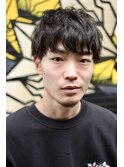 ショートマッシュ×ツイストピンパーマ/20代30代40代