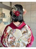 【hinari】卒業式ヘア/袴ヘアセット/ボブヘアアレンジ