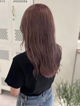 ロル キョウト(L'or Kyoto) ラベンダーカラー レイヤーカット 髪質改善カラー