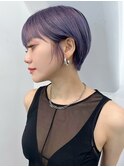 ショートくびれヘア顔周りレイヤーおくれ毛_ba529302