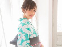 フローラビューティーヘアー(Flora Beauty Hair)の雰囲気（夏祭りに大人気☆浴衣＆セットでお出かけしませんか？《着付け》）