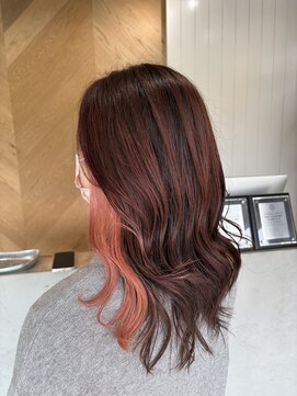 エイト 沖縄豊崎店(EIGHT toyosaki) 【EIGHT 豊崎】お客様スタイル_インナーカラー×ベビーピンク