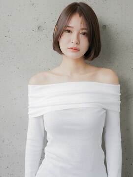 ニューヨークニューヨーク 守口店(NYNY) 大人可愛いショートボブ×流しバング