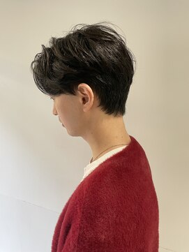 カウチソフ(kauti sofu) センターパートスタイル