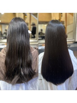 リリアン(Ririan) 【橋本】KAMIKAI縮毛矯正+髪質改善トリートメント