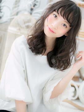 モッズヘア 越谷(mod's hair) くせ毛風黒髪パーマ小顔ミディアムレイヤーh4越谷20代30代40代!