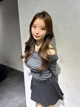 ザシェノンウメダ(THA CHAINON UMEDA) 心斎橋/着物ヘア/大人ガーリー/ダークアッシュ/似合わせカット