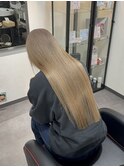 ミルクティーグレージュ/髪質改善トリートメント