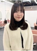 顔まわりレイヤー/顔まわりカット/レイヤースタイル