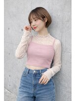 アグ ヘアー ロジェット 松本桐店(Agu hair rojet)&nbsp;顔まわり似合わせラウンドショート