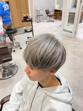 アース いわき店(HAIR&MAKE EARTH) シルバーアッシュマッシュ