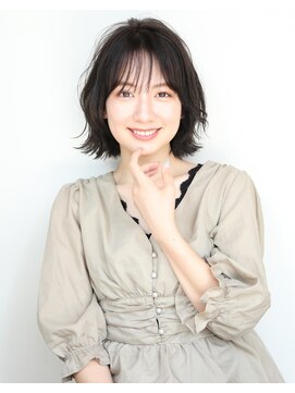 ヘアープレイスルシア(Hair Place Lucia) スマイリー外ハネボブ