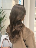 ザック 銀座(ZACC GINZA) ミルクティーベージュ/ロングレイヤー/前髪/顔周り/イメチェン