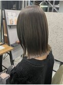 切りっぱなしボブ