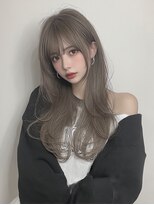 レア 新越谷(LEA) 柔らかロングレイヤー × オリーブベージュ