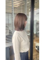 オリガミ 北佐古(ORIGAMI)&nbsp;ミディアムレイヤー×ラベンダーベージュ