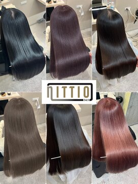 ニッティ(nittio) 縮毛矯正/髪質改善/髪質改善カラー/弱酸性/恵比寿