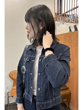 ニール 名古屋 伏見 丸の内(NEELU) 【RIE】顔まわりレイヤーグレージュ