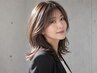 女性限定【カットも一緒に】骨格補正カット+イルミナカラー+AujuaTR　￥10500