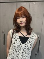ロンドクロエ 横浜(Lond Chloe)&nbsp;ダークパープル/クラゲカット/顔周りレイヤー/くびれレイヤー
