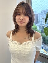 ビビディ バビディ ブー 河原町三条店(Bibbidi.bobbidi.boo)&nbsp;＊ミディアムレイヤーレイヤーカットハッシュカットくびレイヤー
