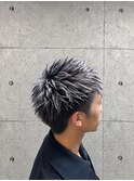 メンズショートハイトーンカラー
