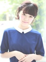 クィーンズガーデンバイケーツーギンザ(QUEEN’S GARDEN by K two GINZA)&nbsp;[K-two銀座]愛されショート夏のヘアアレンジ
