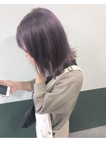 クラン(clan)&nbsp;clan<小顔ラベンダーアッシュ×外ハネボブ>