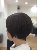 マッシュショートボブ