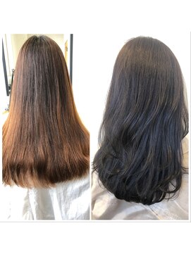 ランガリ ヘアアンドスパ(Rangali Hair&Spa) 暗めアッシュグレージュ【オッジィオットトリートメント】