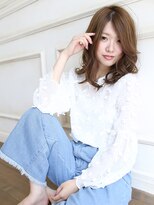 ラックスビーギャラリー なんば駅前店(LUXBE GALLERY)&nbsp;大人可愛い♪ナチュラルパーマ【LUXBE GALLERY なんば駅前店】