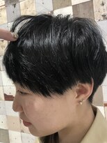 アース 二俣川店(HAIR&MAKE EARTH) ブルーブラック