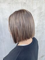 ナゴンスタイル(NAGON STYLE)&nbsp;ミルクティーベージュ×切りっぱなし