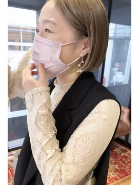 ティル(till) 【till_emi】ミルクティーなミニボブ