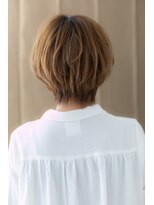 モッズヘア 上尾西口店(mod's hair) 外国人風ハイライトこなれハイトーンミニボブZ上尾10代20代30代