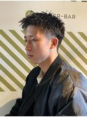 大人の刈り上げスタイル【BARBER-BAR】