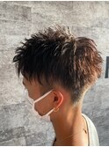 刈上げショートスタイル