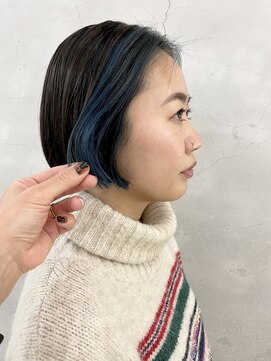 エンドリンク(endlink) イヤリングカラー×ミニボブ