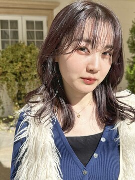 リア(li‘a) 【li’a】冬のラベンダーグレージュ○