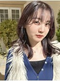 【li’a】冬のラベンダーグレージュ○