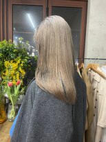 ソルトウォーター(SALT WATER) グレージュカラー モードヘア