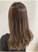 ハイライトカラー/こなれ感/小顔/大人かわいい/似合わせカット