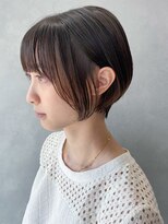 アイティーバイアルバム 北千住店(IT by ALBUM)&nbsp;ナチュラルショート_ハッシュカットフルバング_ba477311