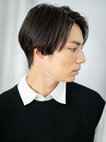 モッズヘア メン 上尾東口店(mod's hair men) アッシュブラック正統派タイトストレートなビズスタイルE上尾