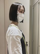 ヌークバイラヴェスト 四日市(neuk by lovest)&nbsp;ぷつっとボブとベージュ系カラー