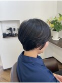 ナチュラルショートヘア