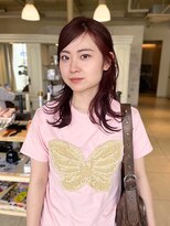 オブジェ シエル(obje't ciel)&nbsp;【obje’t ciel】似合わせカット×red brown【暮石　唯】