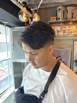 ダムディー トウキョウ 新宿店(DAMDEE TOKYO) 前下がりフェードショート！